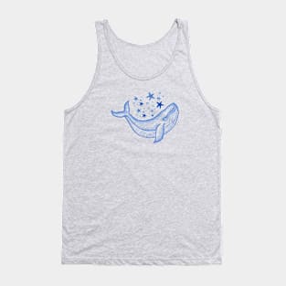 Whale | Scuba diving | Ocean lovers | Diver Tank Top